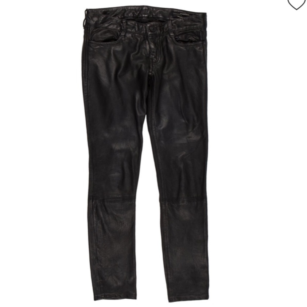 Allsaints genuine leather pants